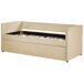 Beliani Cama nido Terciopelo TROYES 99x213 Beliani Cama nido Terciopelo TROYES 99x213 Beige