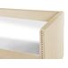 Beliani Cama nido Terciopelo TROYES 99x213 Beliani Cama nido Terciopelo TROYES 99x213 Beige