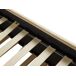 Beliani Cama nido Terciopelo TROYES 99x213 Beliani Cama nido Terciopelo TROYES 99x213 Beige