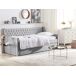 Beliani Cama nido Terciopelo MONTARGIS 91x219 Beliani Cama nido Terciopelo MONTARGIS 91x219 Azul Marino