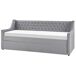 Beliani Cama nido Terciopelo MONTARGIS 91x219 Beliani Cama nido Terciopelo MONTARGIS 91x219 Azul Marino