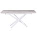 Beliani Mesa de comedor extensible MOIRA Beliani Mesa de comedor extensible MOIRA Blanco