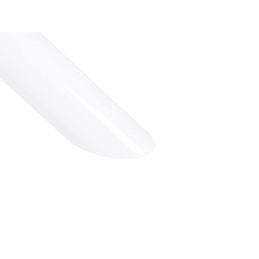 Mesa de jantar extensível MOIRA Branco 160200 cm 90 cm