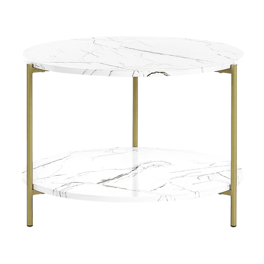 Mesa de centro REVA Mármore branco Mesa de centro REVA Mármore branco