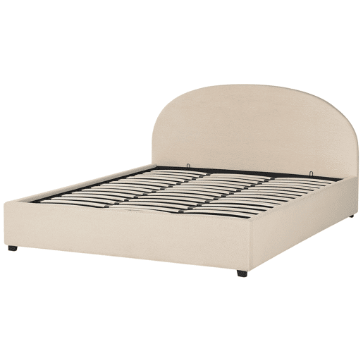 Beliani Cama baú Bouclé VAUCLUSE Beliani Cama baú Bouclé VAUCLUSE