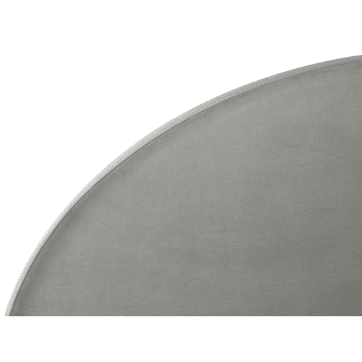 Cama baú Veludo VAUCLUSE 180 x 200 cm Cinzento claro