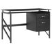 Beliani Escritorio LEVIN 117x57 Beliani Escritorio LEVIN 117x57 Negro