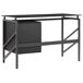 Beliani Escritorio LEVIN 117x57 Beliani Escritorio LEVIN 117x57 Negro