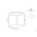 Beliani Mesa auxiliar SAXON 40x40 Beliani Mesa auxiliar SAXON 40x40 Blanco