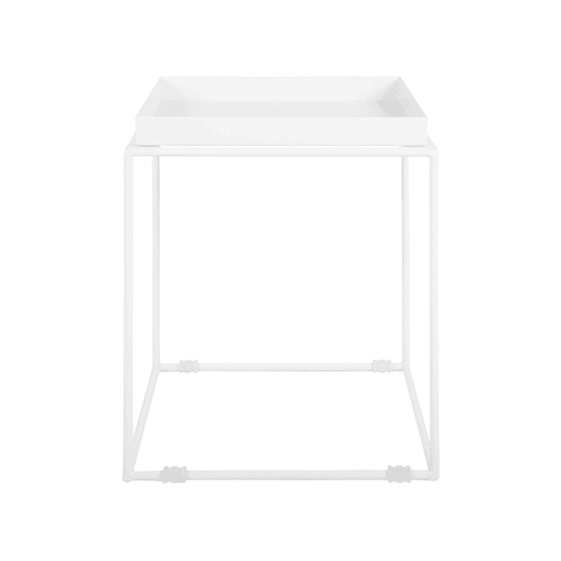 Mesa de apoio SAXON Metal Branco