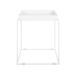 Beliani Mesa auxiliar SAXON 40x40 Beliani Mesa auxiliar SAXON 40x40 Blanco