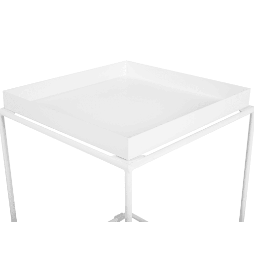 Mesa de apoio SAXON Metal Branco
