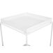 Beliani Mesa auxiliar SAXON 40x40 Beliani Mesa auxiliar SAXON 40x40 Blanco