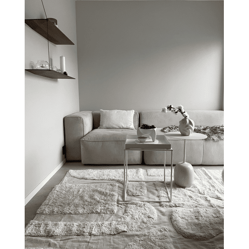 Mesa de apoio SAXON Metal Branco