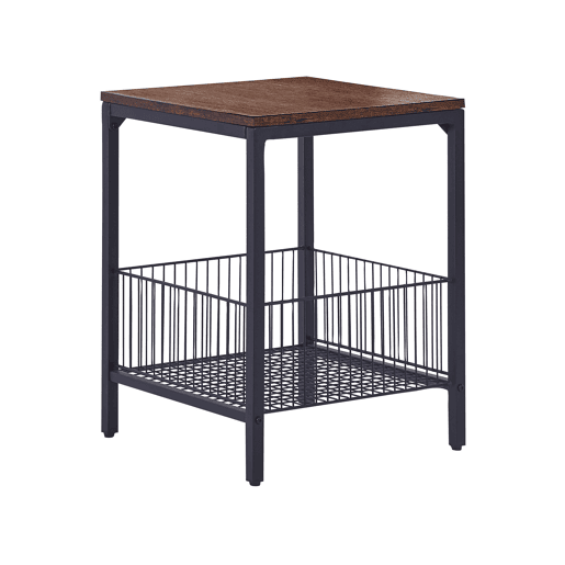 Mesa de apoio KENNER Castanho escuro