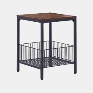 Mesa de apoio KENNER Castanho escuro