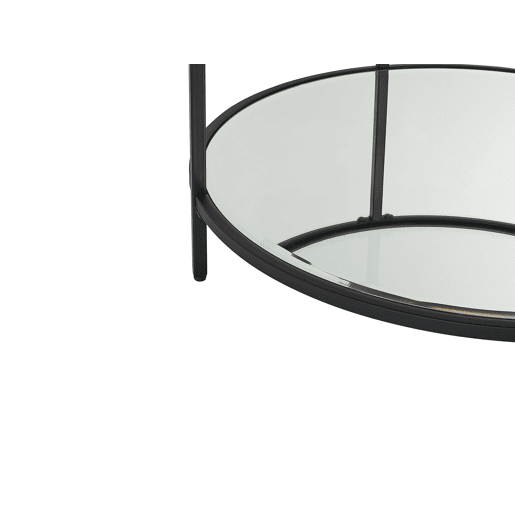 Mesa de centro BIRNEY Vidro de segurança (temperado) Preto Mesa de centro BIRNEY Vidro de segurança (temperado) Preto