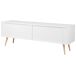 Beliani Mueble TV INDIANA 160 Beliani Mueble TV INDIANA 160 Blanco