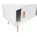 Beliani Mueble TV INDIANA 160 Beliani Mueble TV INDIANA 160 Blanco