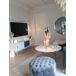 Beliani Mueble TV INDIANA 160 Beliani Mueble TV INDIANA 160 Blanco