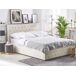 Beliani Cama con almacenaje Terciopelo AMIENS 151x217 Beliani Cama con almacenaje Terciopelo AMIENS 151x217 Beige