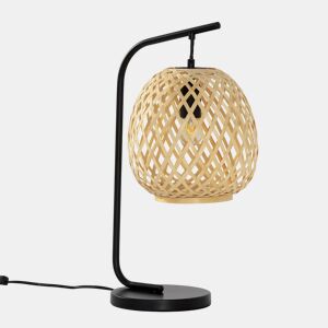 Candeeiro de mesa em bambu Reiko, diâmetro 50,5 cm