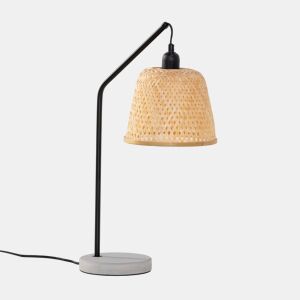 Candeeiro de mesa Sakura Bambu, diâmetro 55 cm