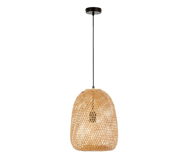 Lámpara de techo yumei de bambú, diametro 30 cm