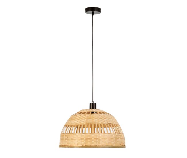 Lámpara de techo suyen de bambú, diametro 39,5 cm