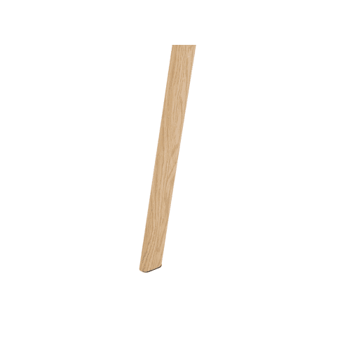 Mesa de jantar KAMINA Castanho claro 140 cm 80 cm Vidro de segurança (temperado)