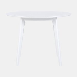 Mesa de jantar ROXBY Branco 100 cm 100 cm