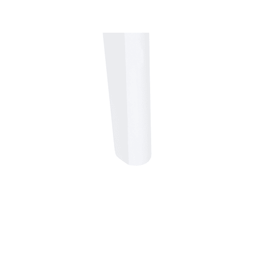 Mesa de jantar ROXBY Branco 100 cm 100 cm