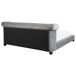 Beliani Cama Terciopelo CAVAILLON 225x246 Beliani Cama Terciopelo CAVAILLON 225x246 Gris Claro