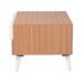Beliani Mesa de centro ALLOA 60x100 Beliani Mesa de centro ALLOA 60x100 Marrón