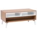 Beliani Mesa de centro ALLOA 60x100 Beliani Mesa de centro ALLOA 60x100 Marrón