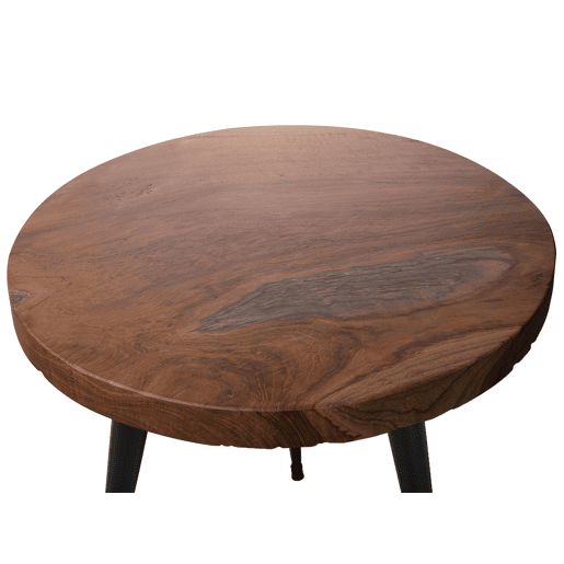 Mesa de apoio DETAH Madeira de teca Castanho escuro