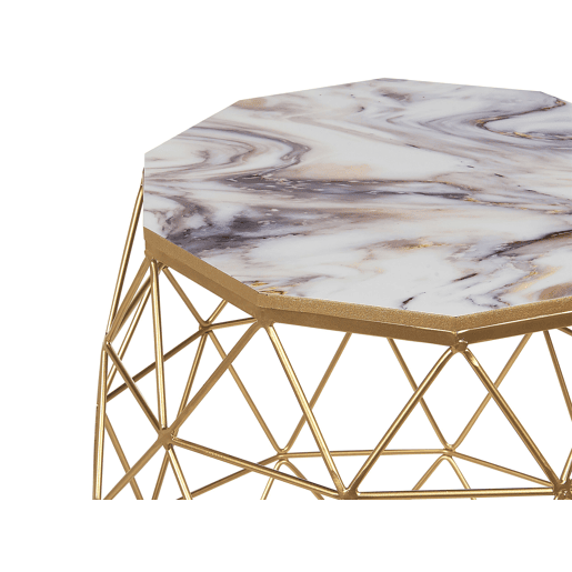 Mesa de apoio HALSEY Dourado