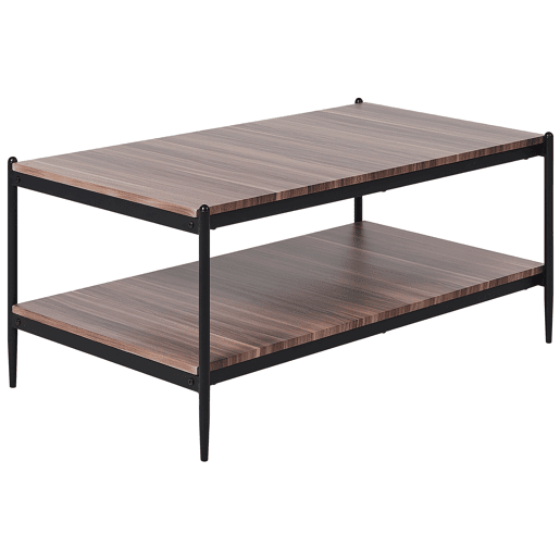 Mesa de centro AVOCA Castanho escuro Mesa de centro AVOCA Castanho escuro
