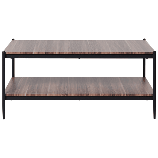 Mesa de centro AVOCA Castanho escuro Mesa de centro AVOCA Castanho escuro
