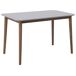 Beliani Mesa de comedor MODESTO Beliani Mesa de comedor MODESTO Gris Claro