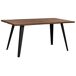 Beliani Mesa de comedor WITNEY 90x160 Beliani Mesa de comedor WITNEY 90x160 Marrón
