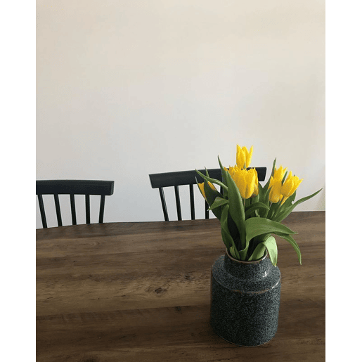 Mesa de jantar WITNEY Castanho escuro 160 cm 90 cm