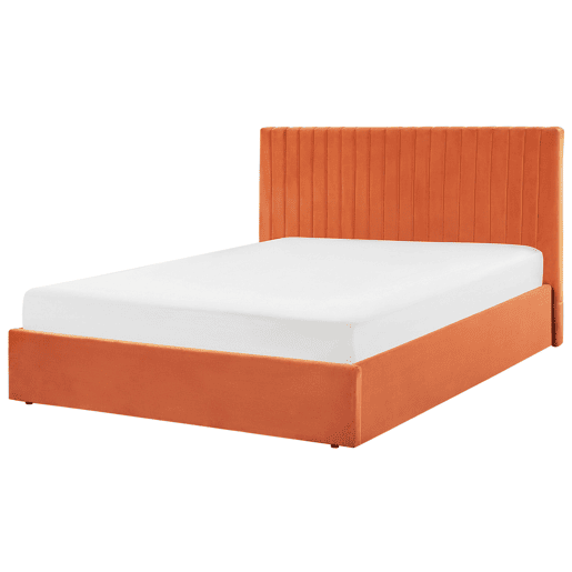 Beliani Cama baú Veludo VION Beliani Cama baú Veludo VION