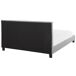 Beliani Cama Poliéster POITIERS 191x215 Beliani Cama Poliéster POITIERS 191x215 Gris Claro