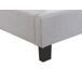 Beliani Cama Poliéster POITIERS 191x215 Beliani Cama Poliéster POITIERS 191x215 Gris Claro