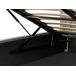 Beliani Cama con almacenaje Terciopelo VION 197x216 Beliani Cama con almacenaje Terciopelo VION 197x216 Gris
