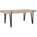 Beliani Mesa de comedor ADENA 90x180 Beliani Mesa de comedor ADENA 90x180 Madera
