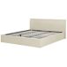Beliani Cama con almacenaje Poliéster ORBEY 197x212 Beliani Cama con almacenaje Poliéster ORBEY 197x212 Beige
