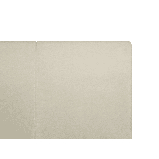 Cama baú Tecido ORBEY 160 x 200 cm Creme claro