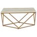 Beliani Mesa de centro MALIBU 80x80 Beliani Mesa de centro MALIBU 80x80 Beige